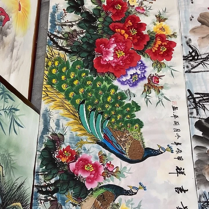 三个张画廊直播间！