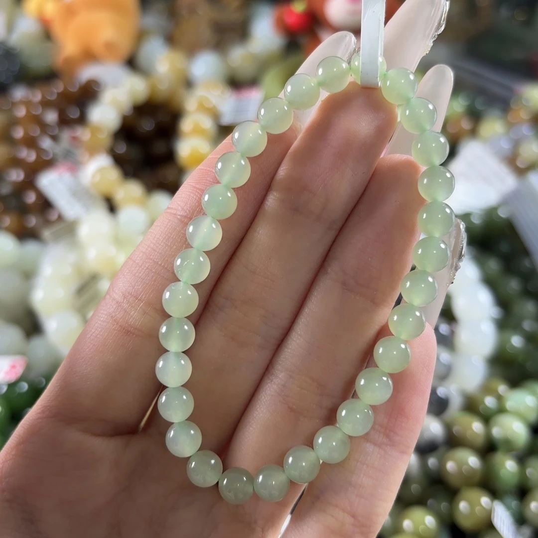 和田玉未镶嵌手链131