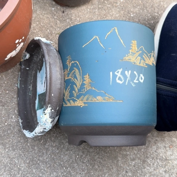 紫砂花盆特价清仓