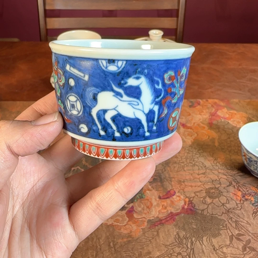 杯子景德镇手工手绘