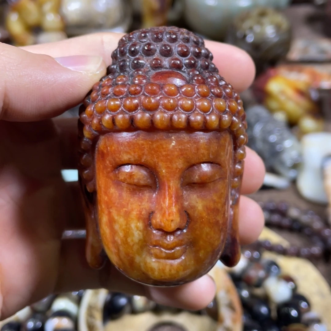 和田玉吊坠(不含链)未镶嵌鱼**梁