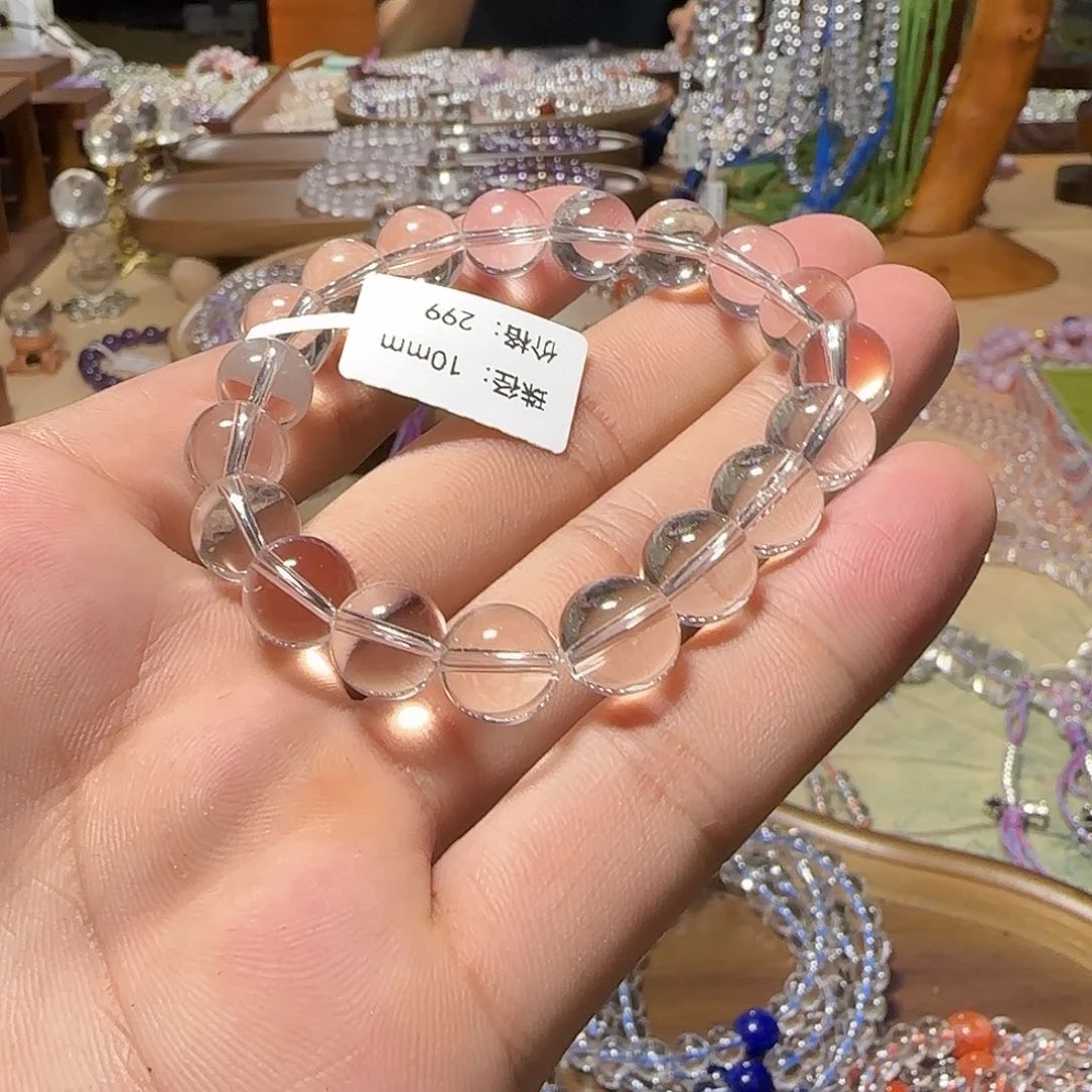 ᜊ***ᜊ水晶手串未镶嵌白水晶