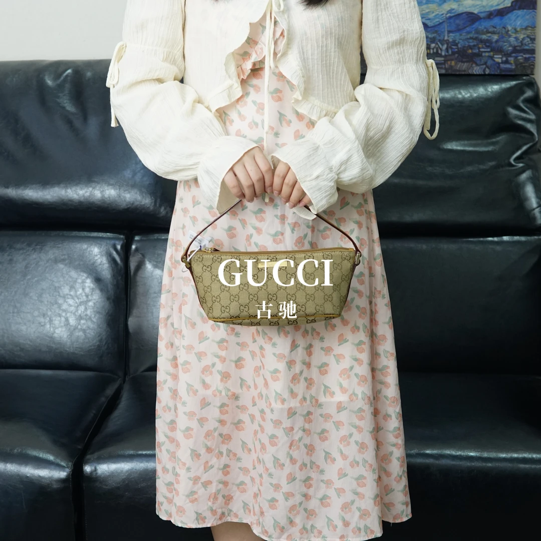 95新 GUCCI/古驰 老花手提包/YW06626261/6261