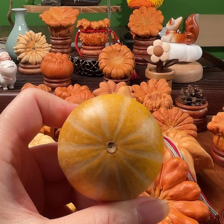 深***e墨西哥葫芦手把原皮原色西瓜球