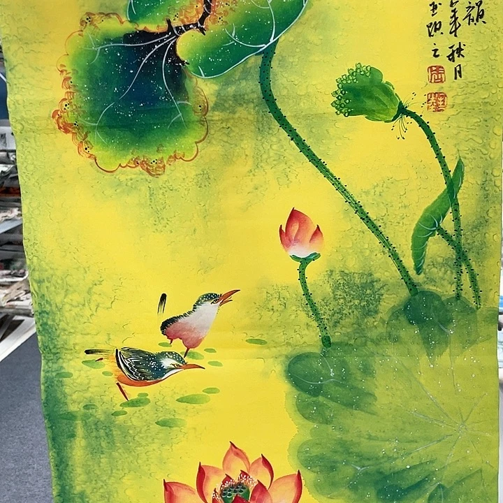 国画纯手工国画鉴赏
