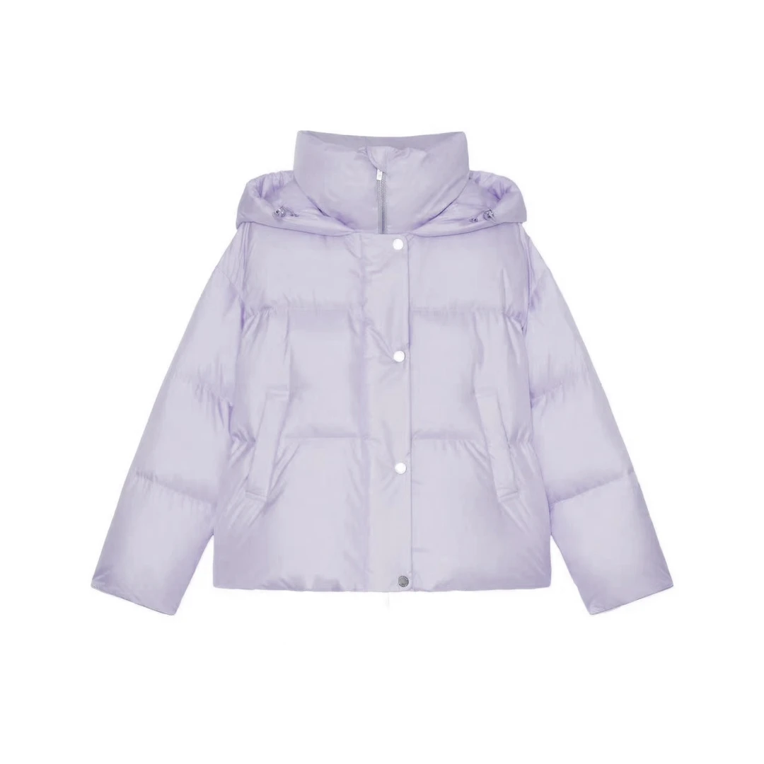 E287#23006款 短款90鹅绒连帽鹅绒服