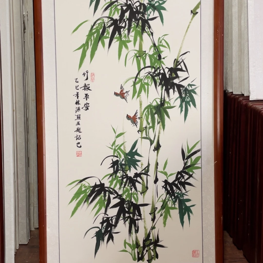 国画带框尺寸63*123厘米