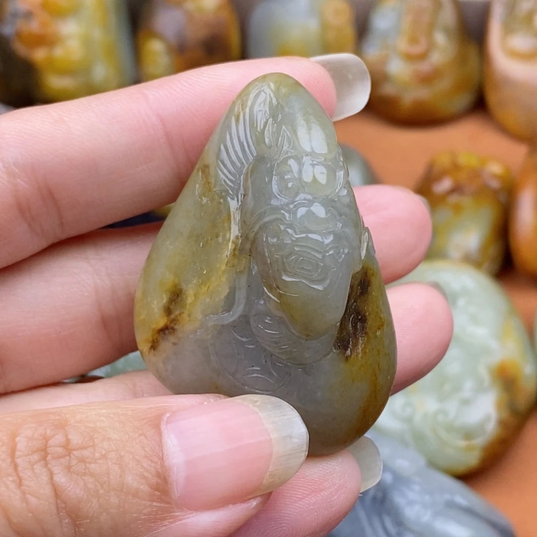 吊坠(不含链)未镶嵌和田玉