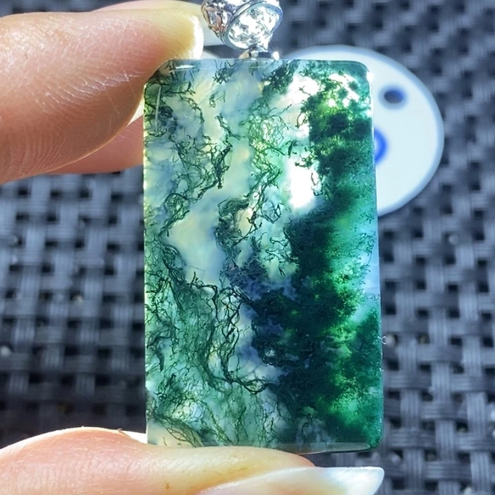 未镶嵌颈饰玛瑙/玉髓蓝**声