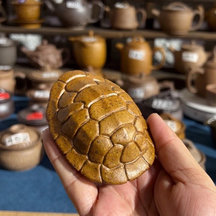 缸金龟原谷烧高温粗瓷