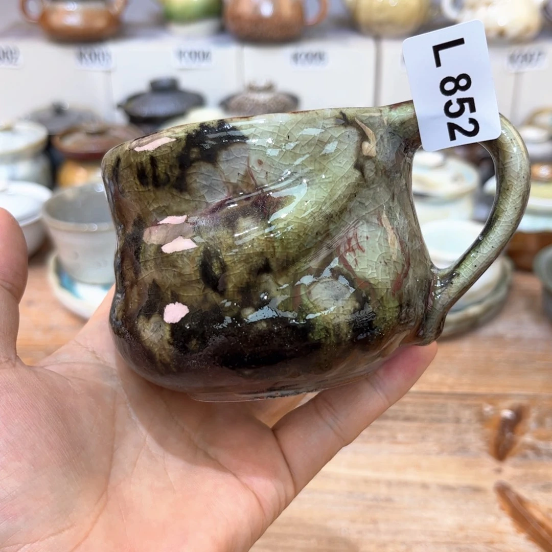 茶杯朱泥陶瓷艺术