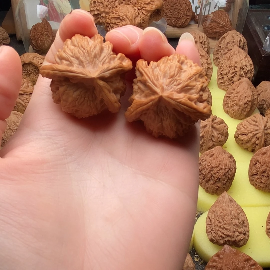 把件文玩核桃盘山生命