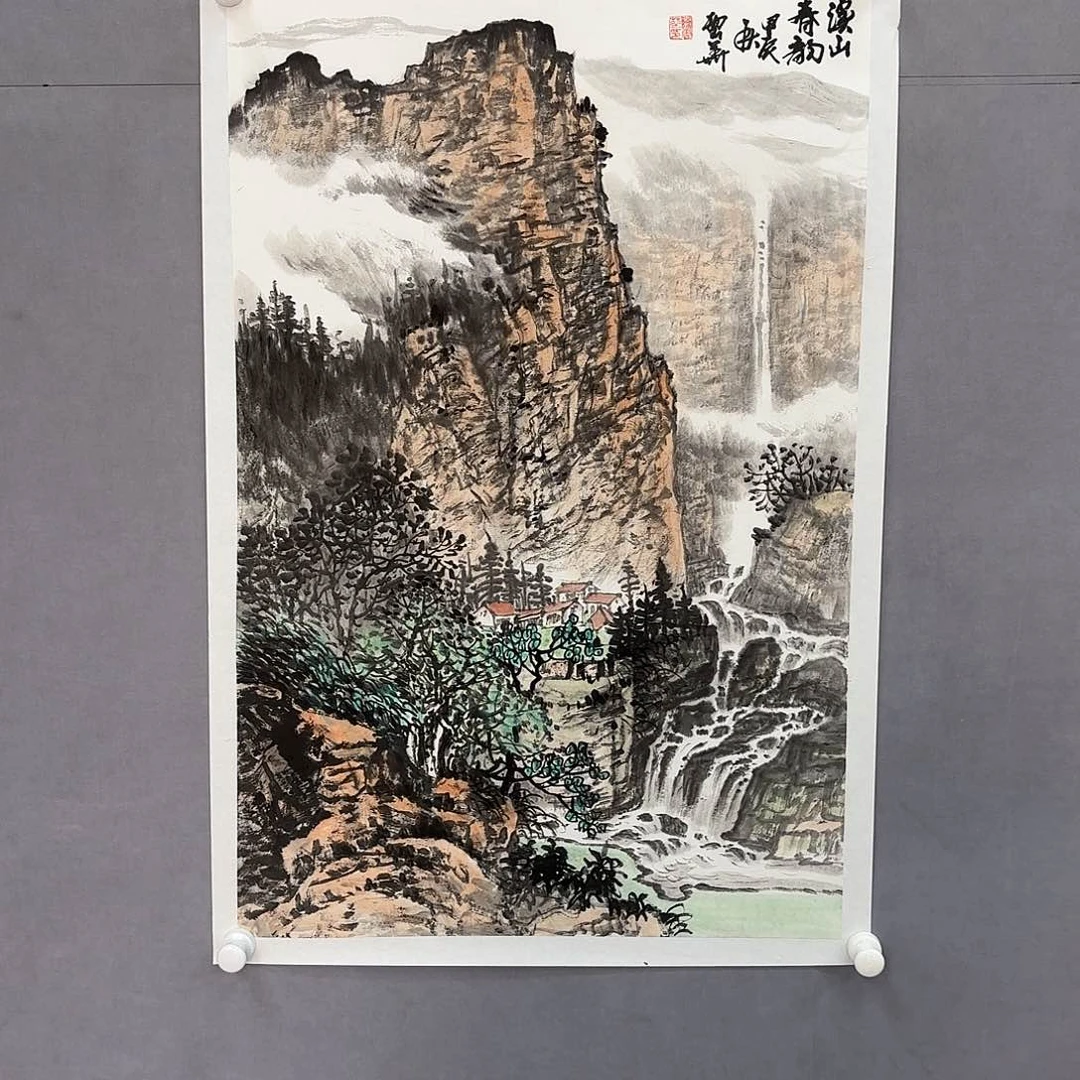 国画亲笔手绘原创