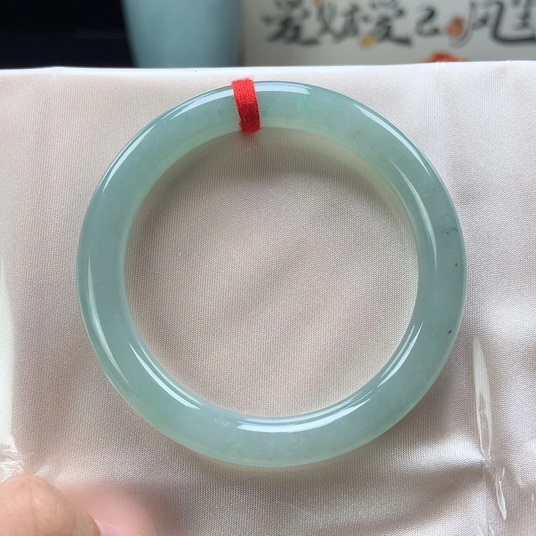 翡翠未镶嵌手镯16号