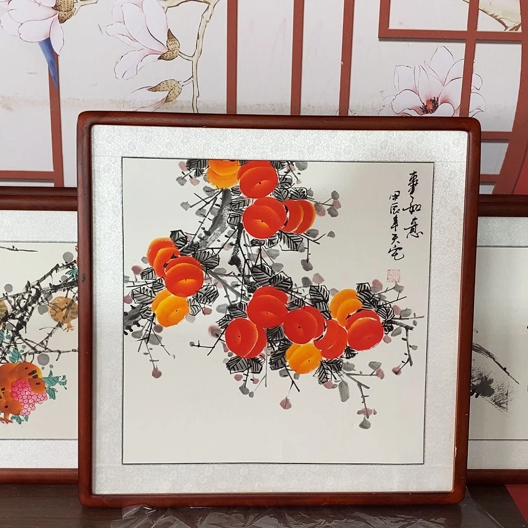 国画带框尺寸63厘米