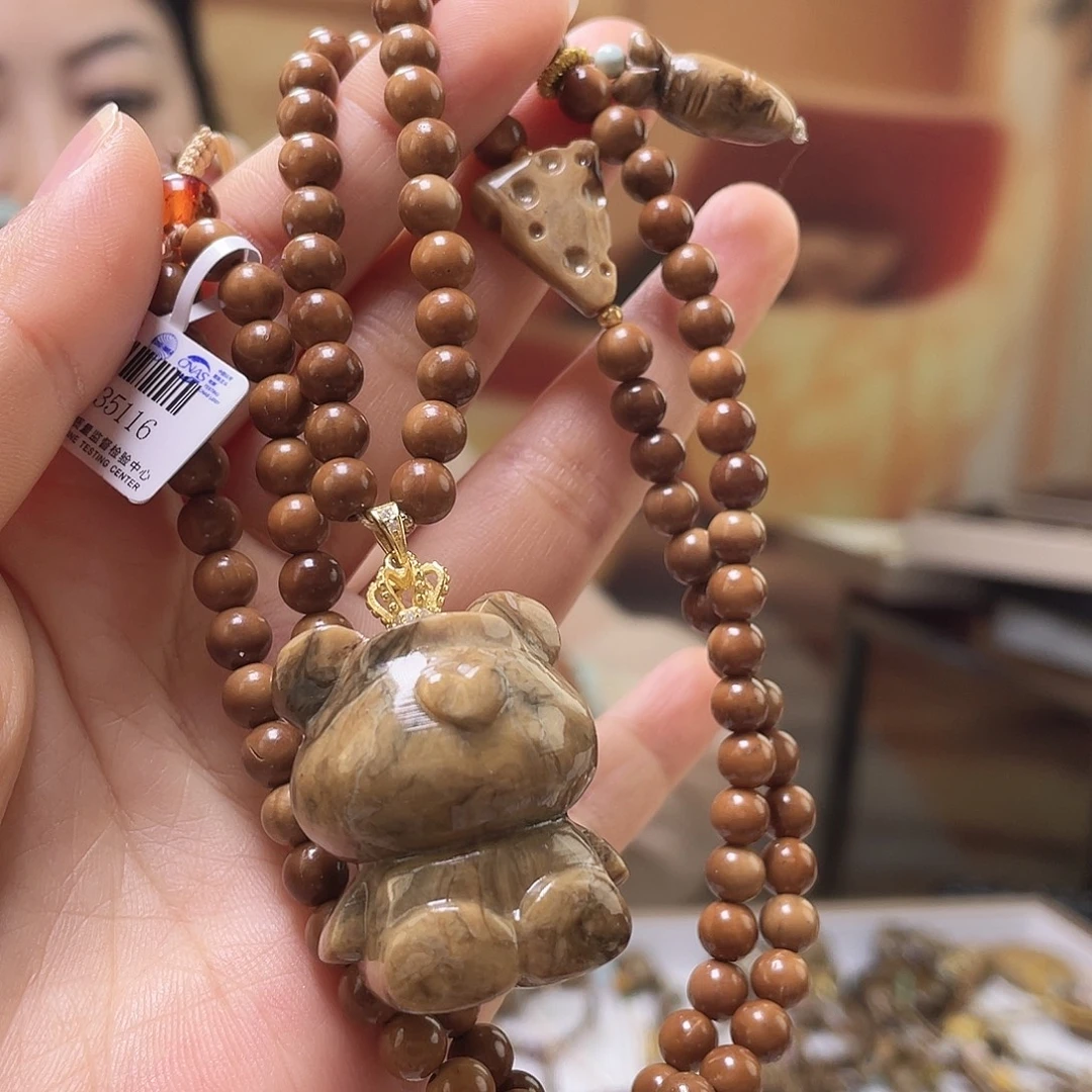 琥珀银S925镶嵌裸石