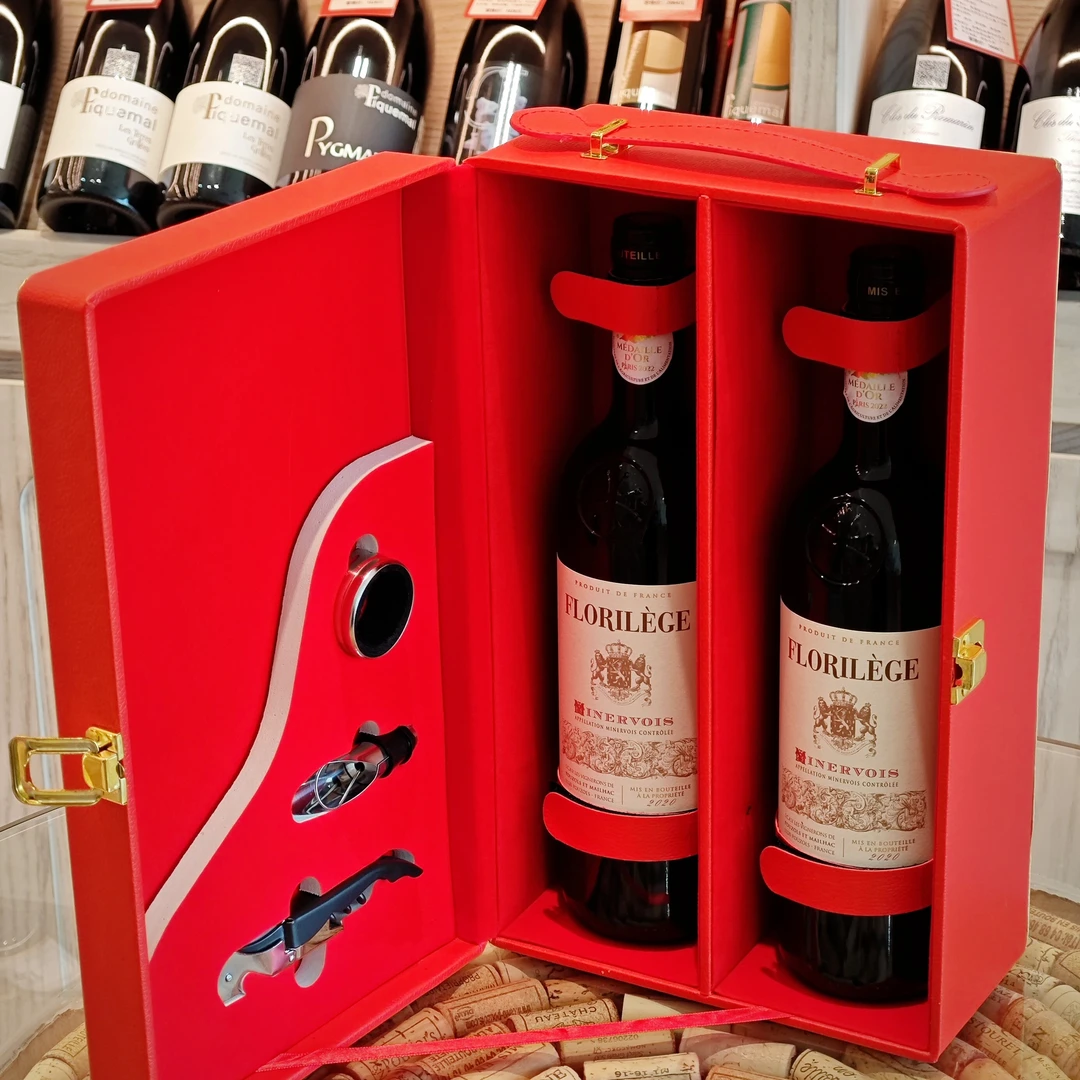 法国原瓶进口米内瓦产区佛洛瑞干红葡萄酒14%750ml低度AOC级红酒