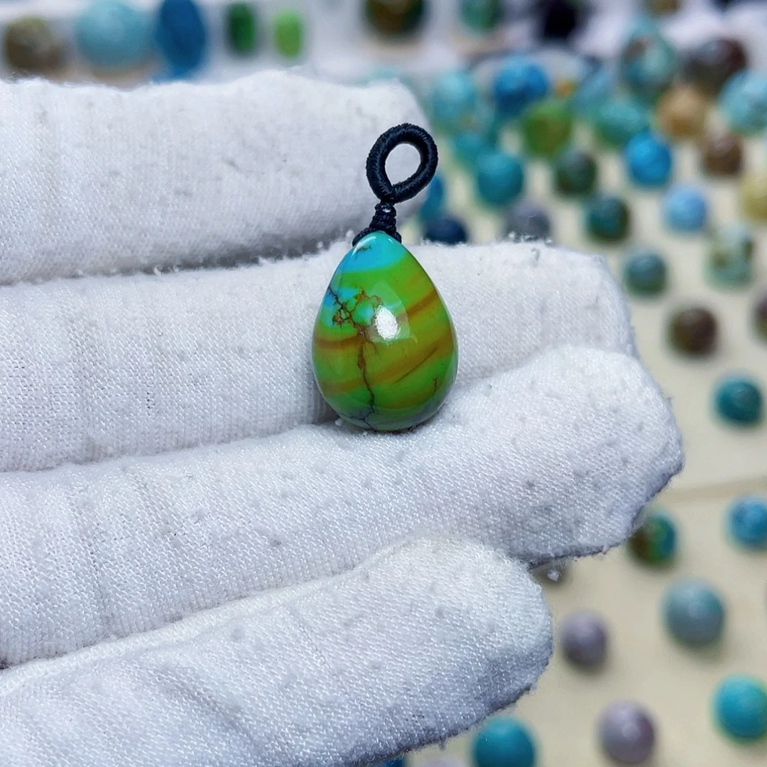 绿松石未镶嵌水滴