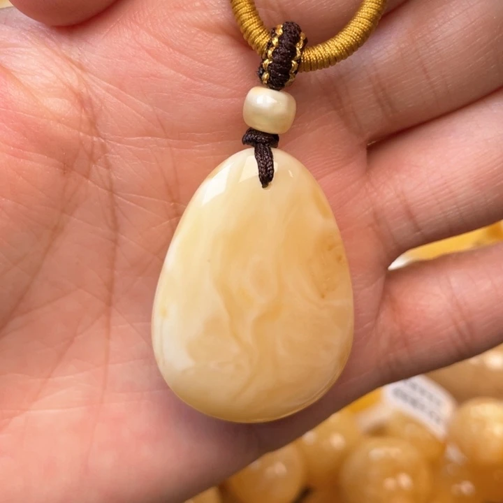 未镶嵌蜜蜡裸石蜜蜡吊坠