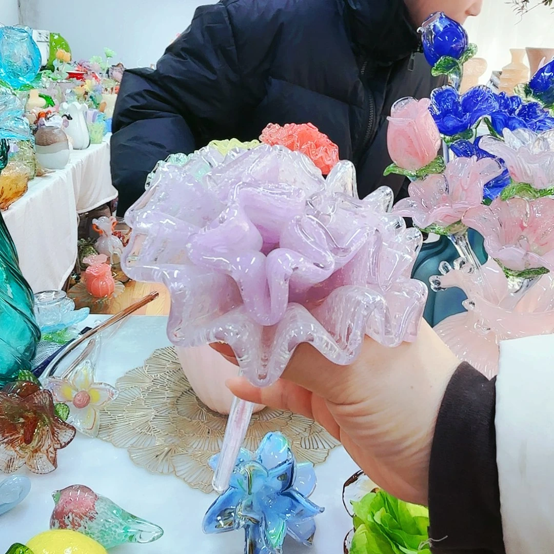 兜***糖夜光花安妮家居花瓶摆件