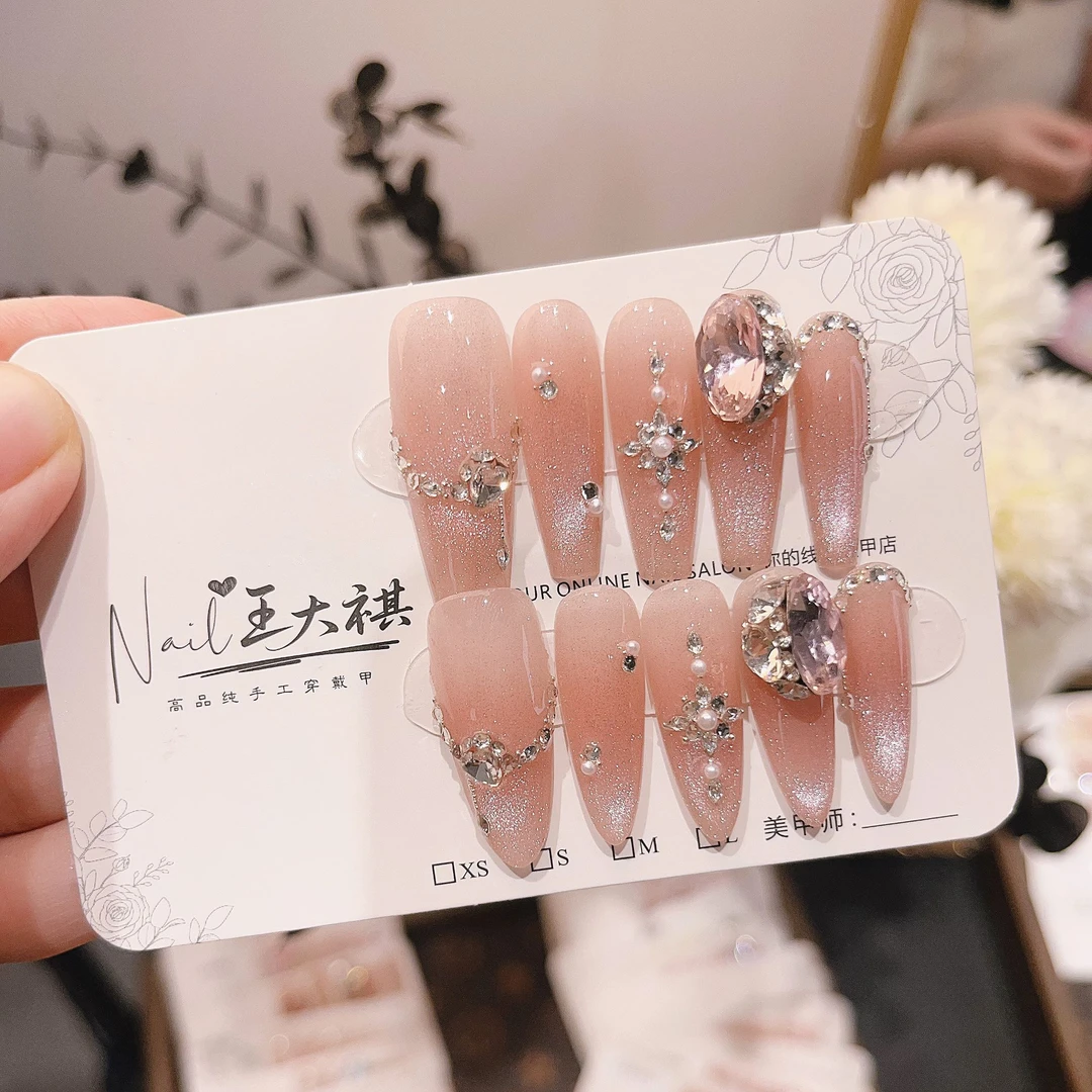 【粉色星河】王大祺♥高品手工穿戴甲