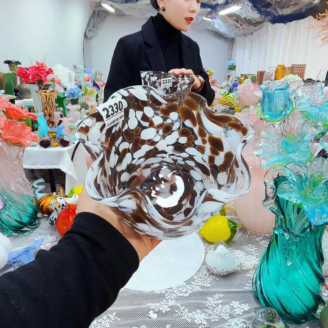 福利退不换琉璃花瓶花器艺术品
