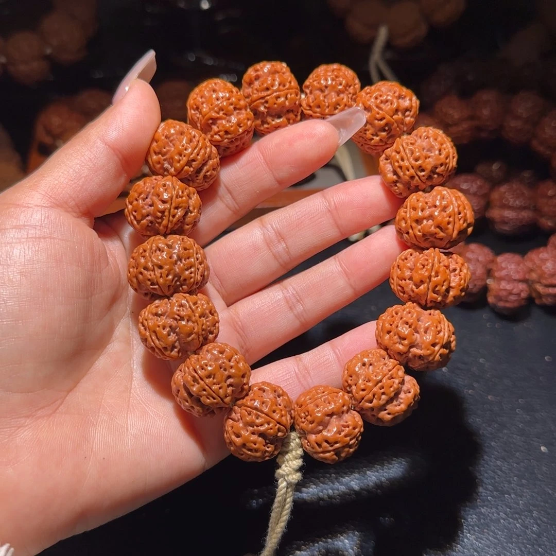 金刚菩提吊坠21梅花双龙货头