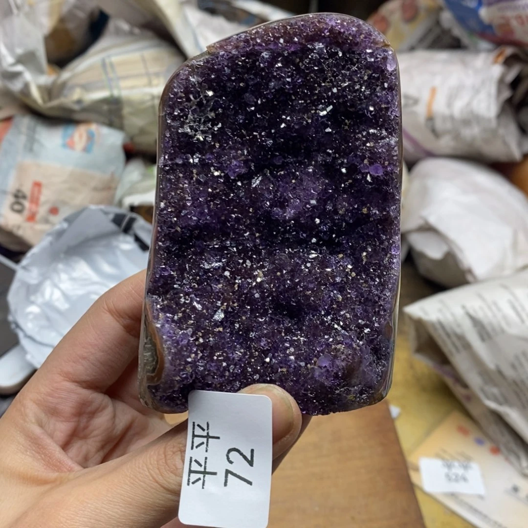 紫晶乌拉圭未镶嵌