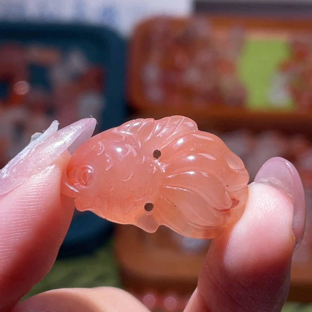 南红玛瑙未镶嵌挂件6391