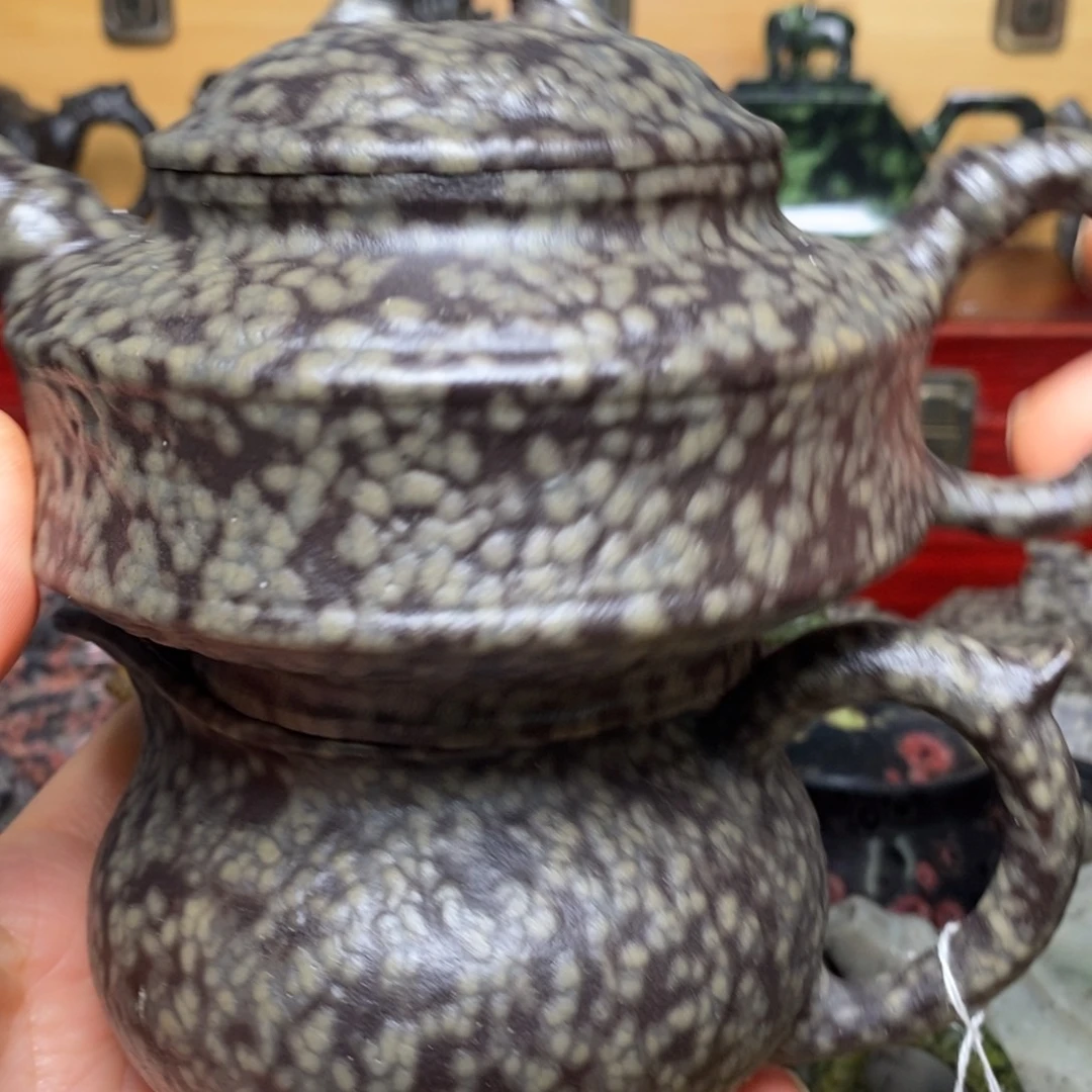 富***祥米粒石竹节壶，公道杯