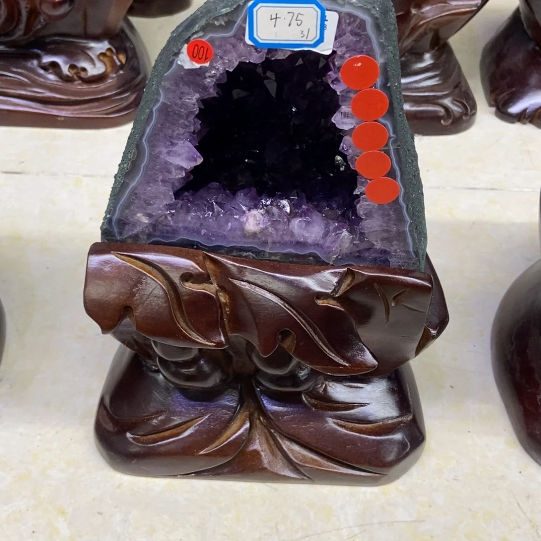 紫晶未镶嵌大型摆件（非配饰）琪