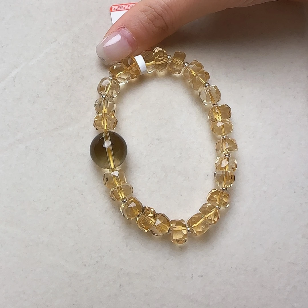 水晶手链未镶嵌大气上档次
