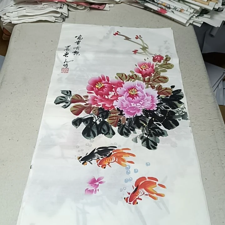 国画李*国画花鸟花鸟国画