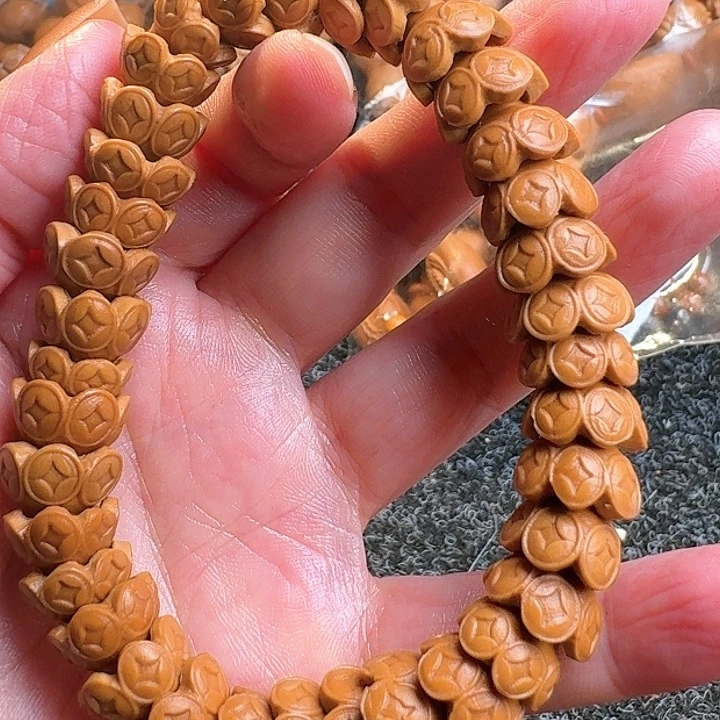 橄榄核吊坠橄榄金钱碗