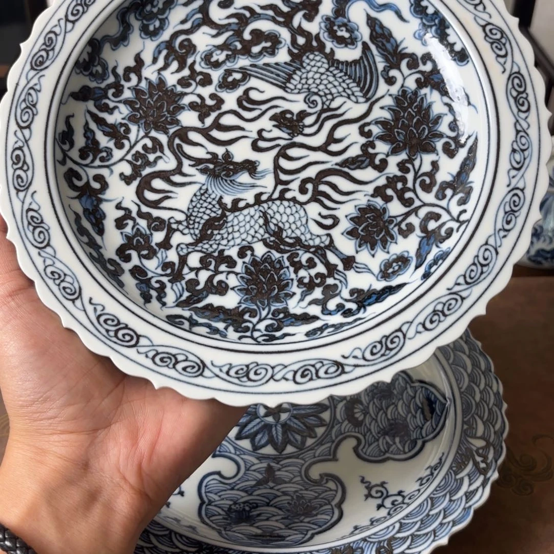 摆件景德镇手绘茶器