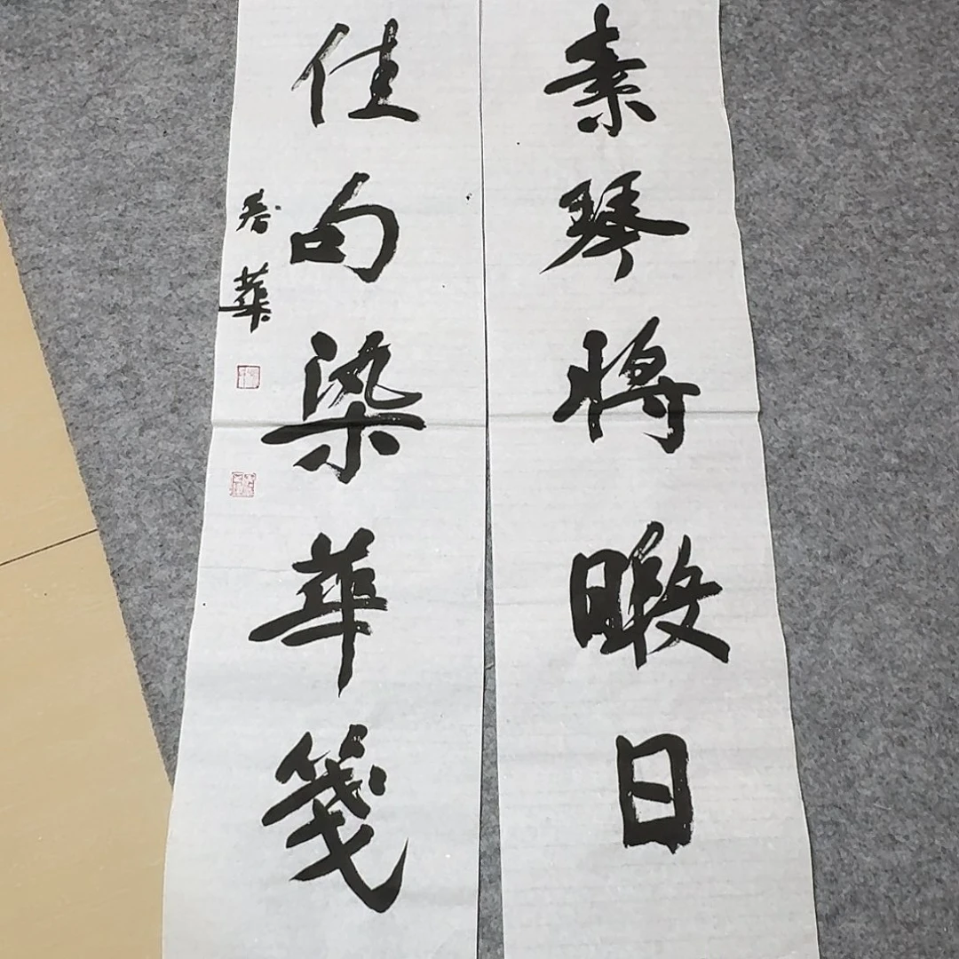 书法国展书家冯春华90×24×2