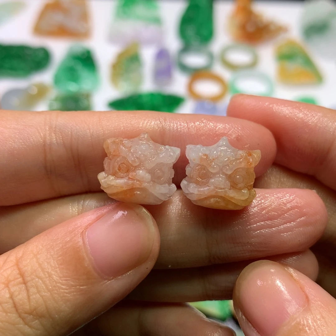未镶嵌定制翡翠N****✨醒狮
