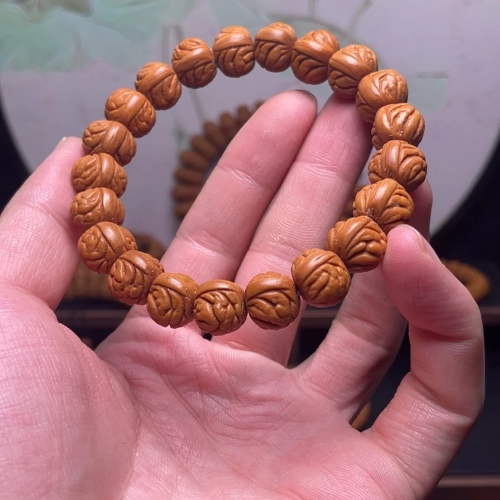 桃核手串13暴龙火焰