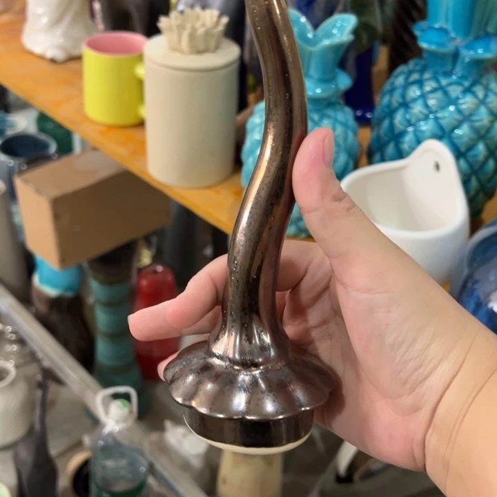 相***沫陶瓷花瓶摆件微瑕捡漏出