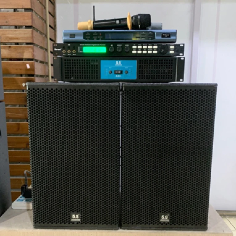 9新  不包邮）德国5.S12寸专业音响四件套