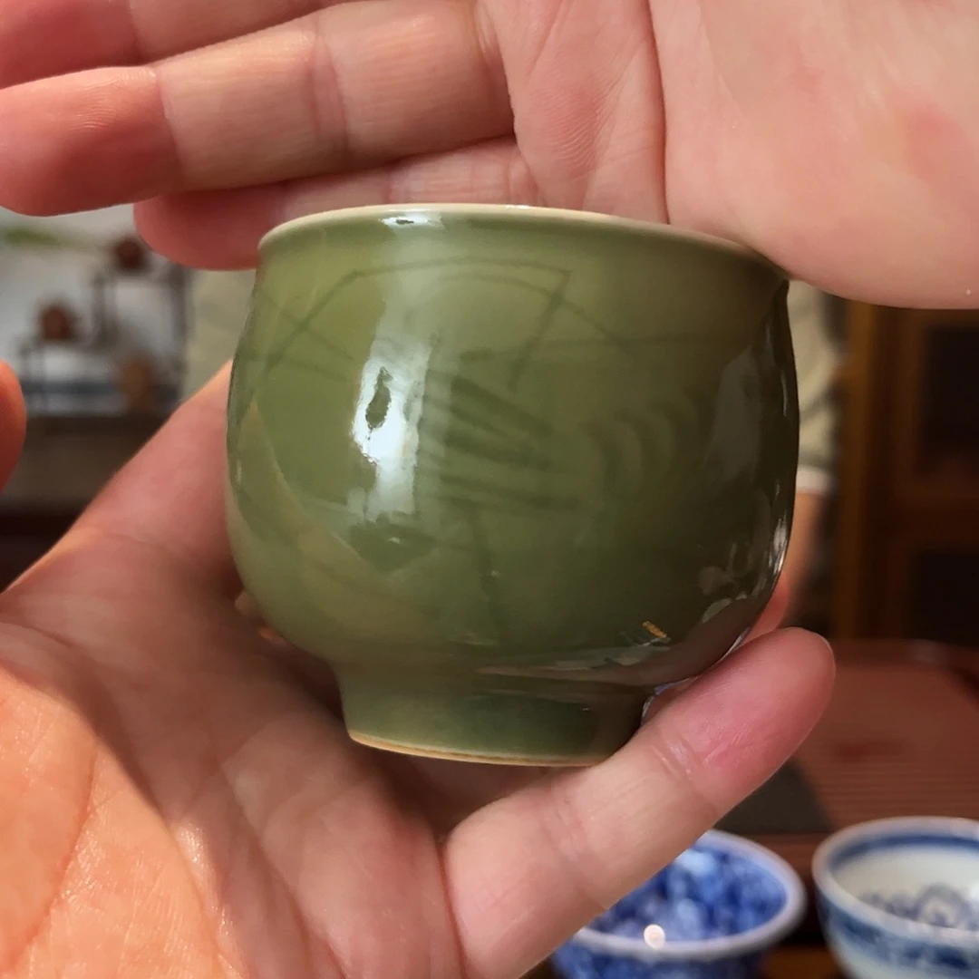 蕙***子茶壶紫砂李茂林青瓷主人杯