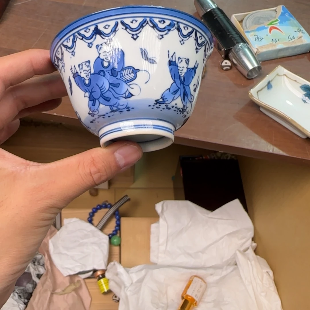 陶瓷孤品单件车里拍