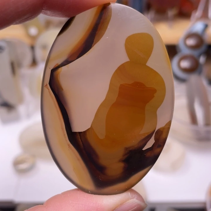 玛瑙/玉髓未镶嵌吊坠(不含链)