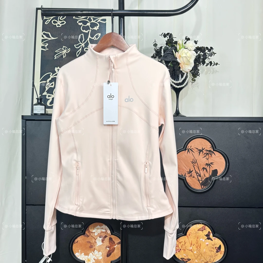 alo瑜伽服秋冬外套女休闲运动健身服长袖2025新款上衣绝美高级感