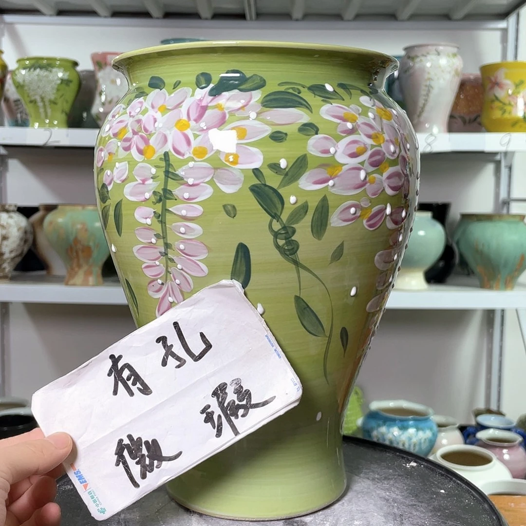 景德镇陶瓷花盆花器暇256