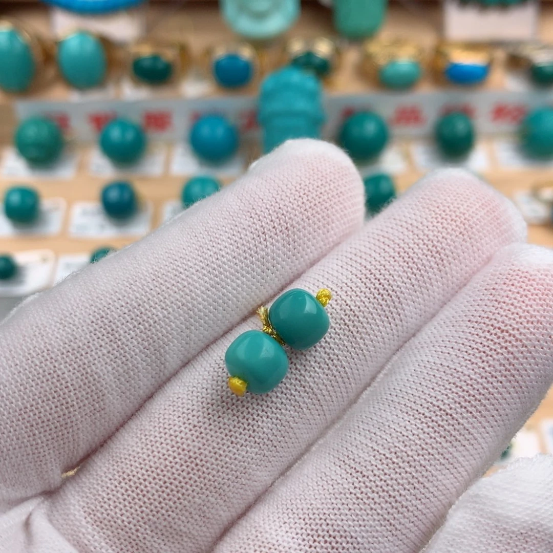 绿松石未镶嵌配饰7.2