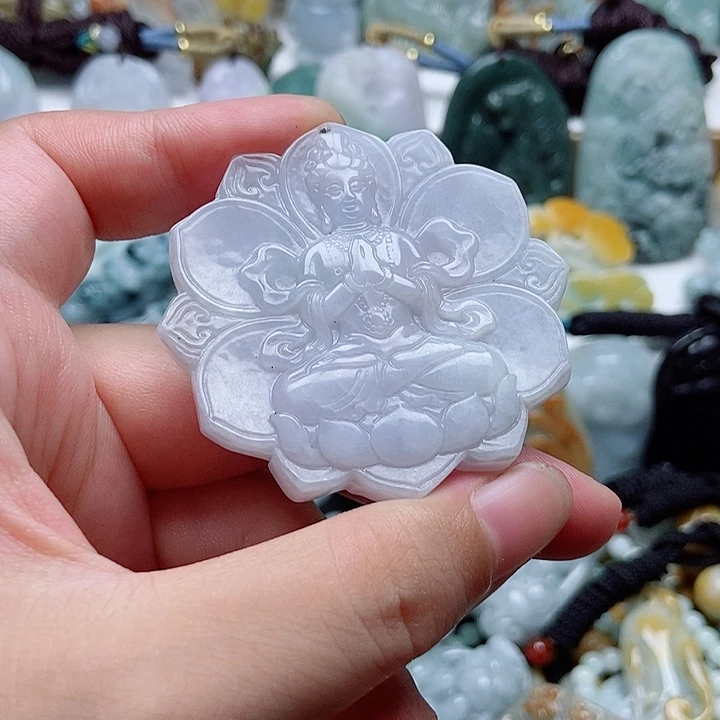 吊坠(不含链)未镶嵌翡翠1
