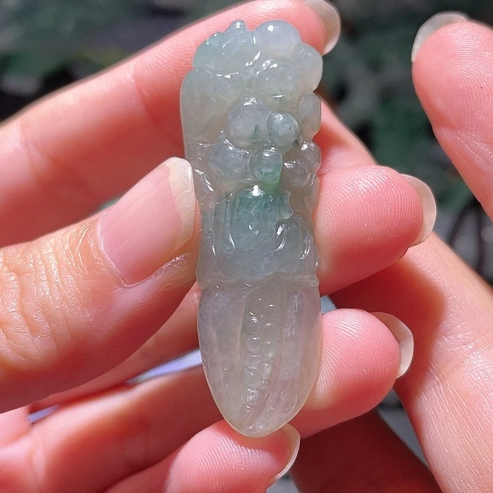 颈饰未镶嵌翡翠天