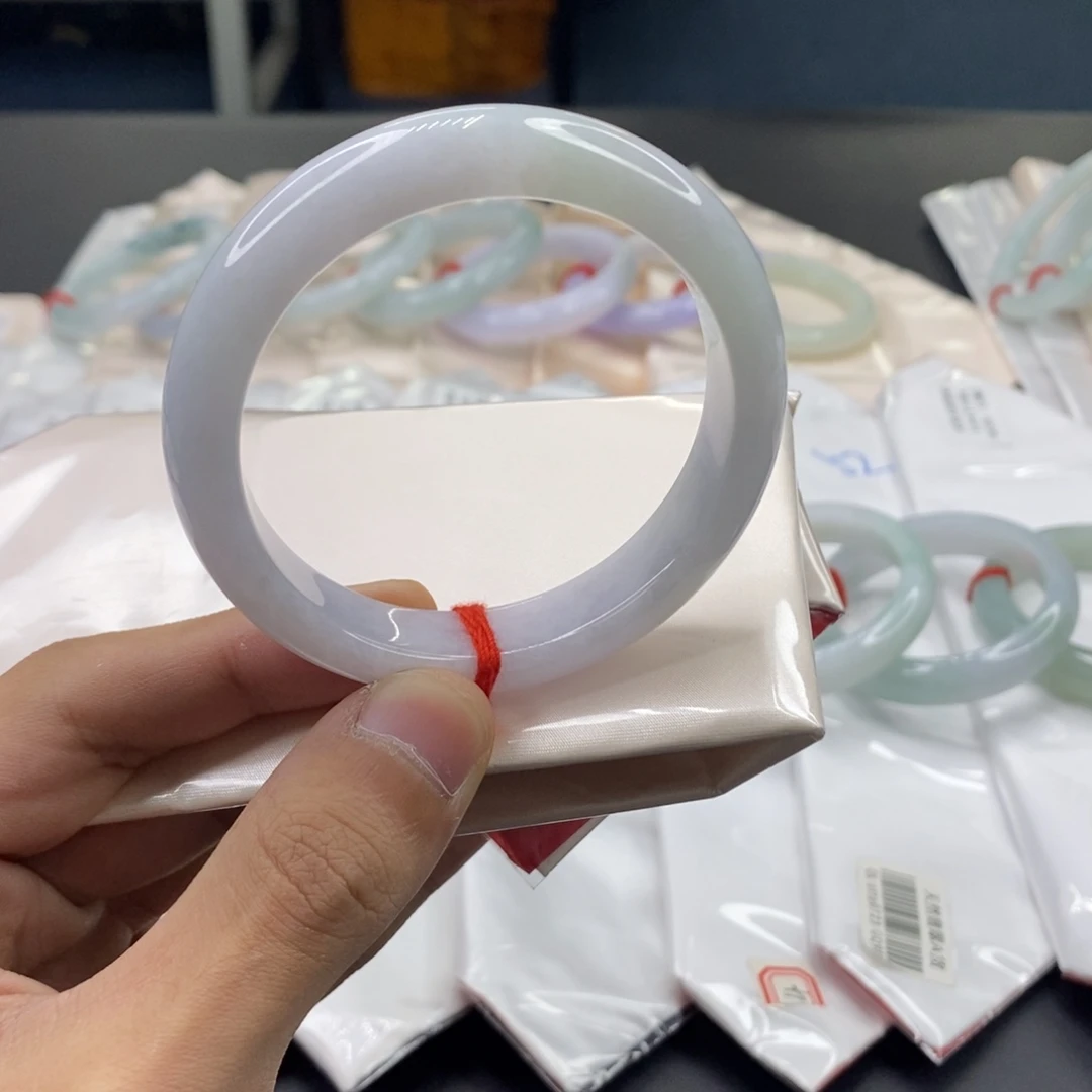 翡翠未镶嵌手镯翡翠手镯56.4