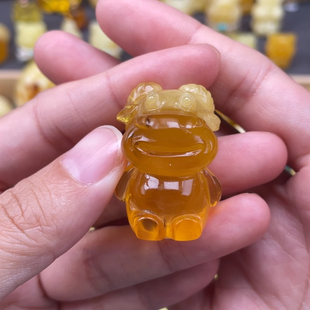 裸石琥珀未镶嵌蜜蜡